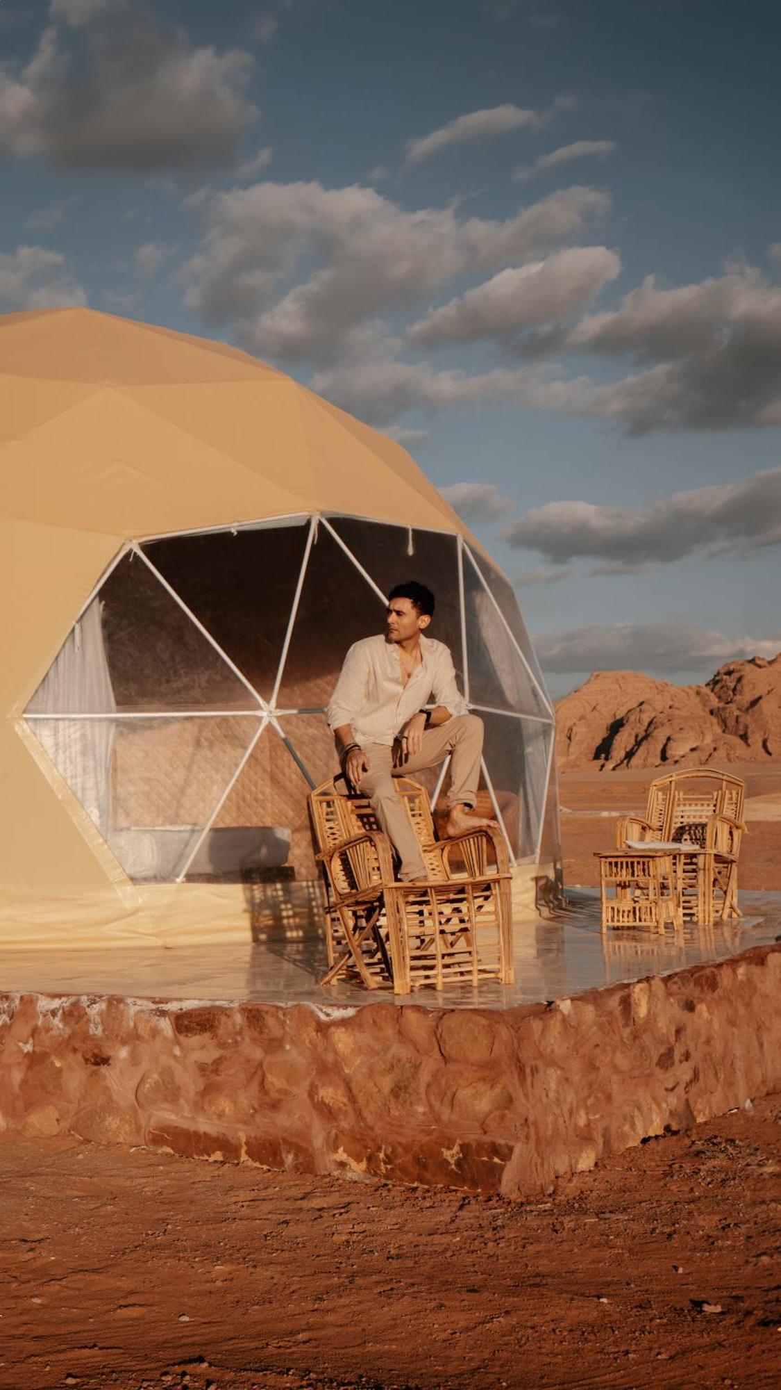 Wadi Rum Stargazing Camp מראה חיצוני תמונה