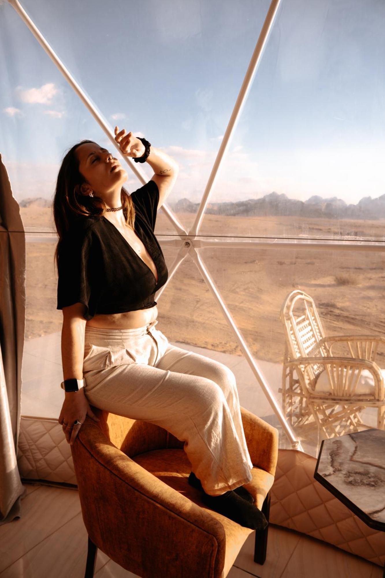 Wadi Rum Stargazing Camp מראה חיצוני תמונה